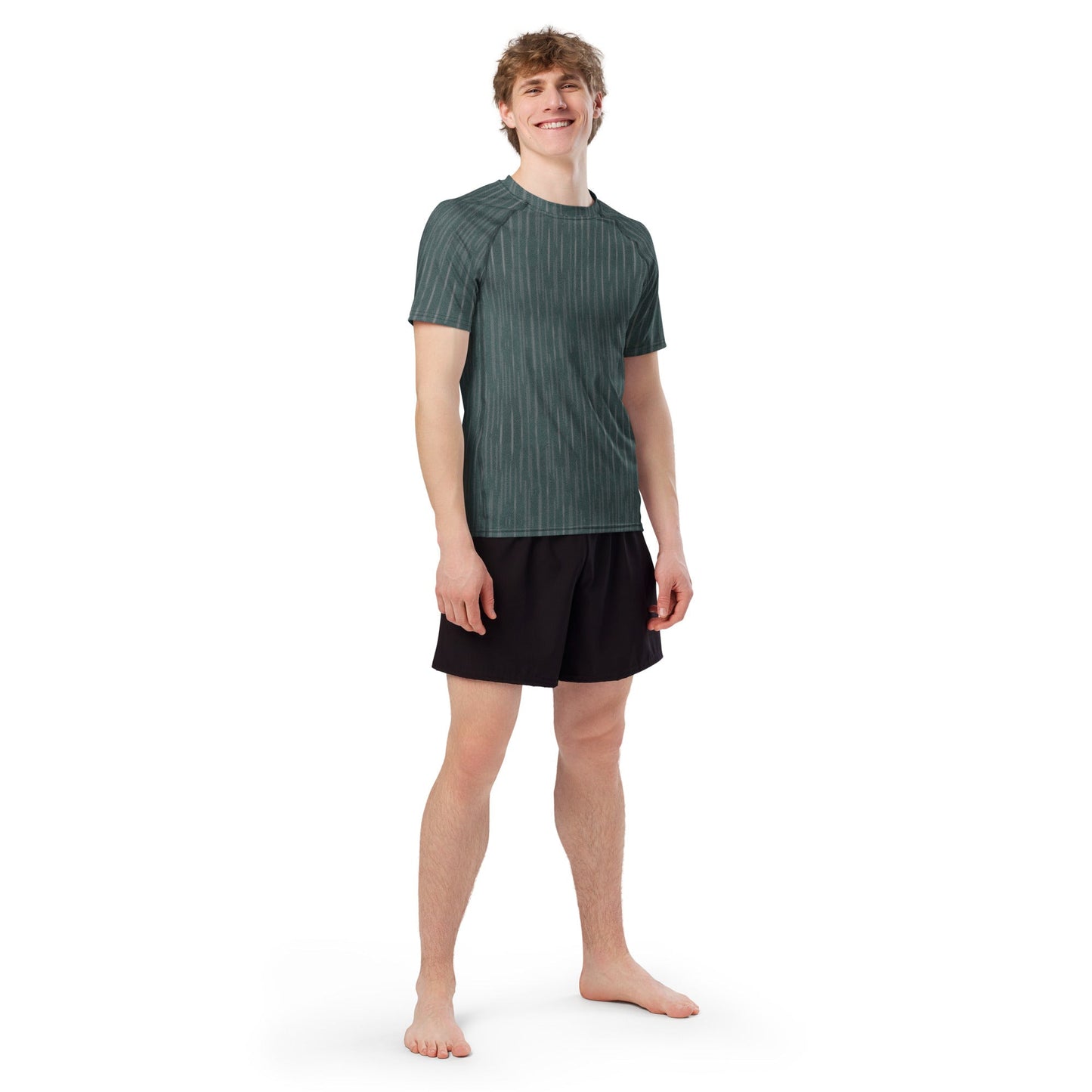 Regenwolke Midnight CAMO Mens Short-Sleeve Rash Guard