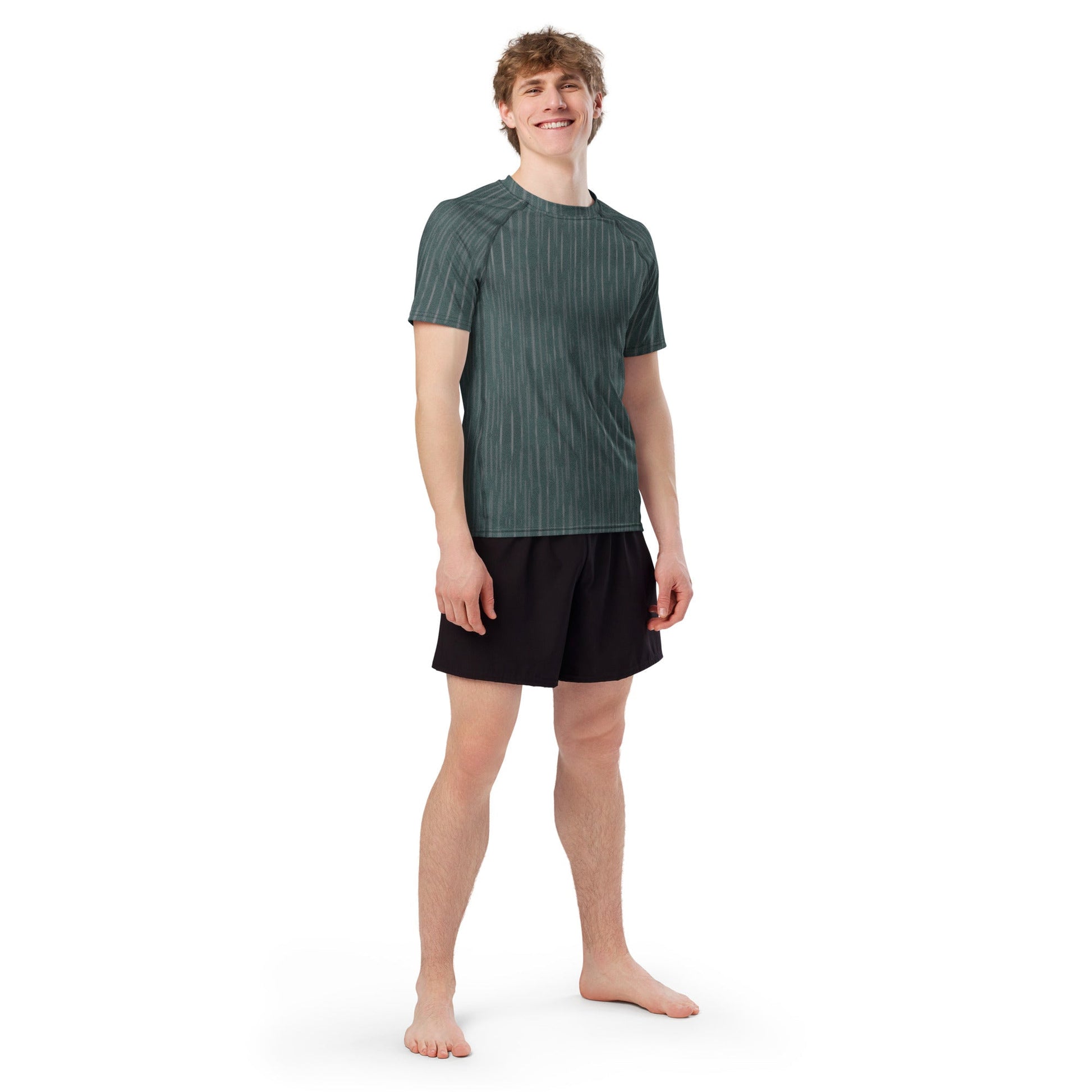 Regenwolke Midnight CAMO Mens Short-Sleeve Rash Guard
