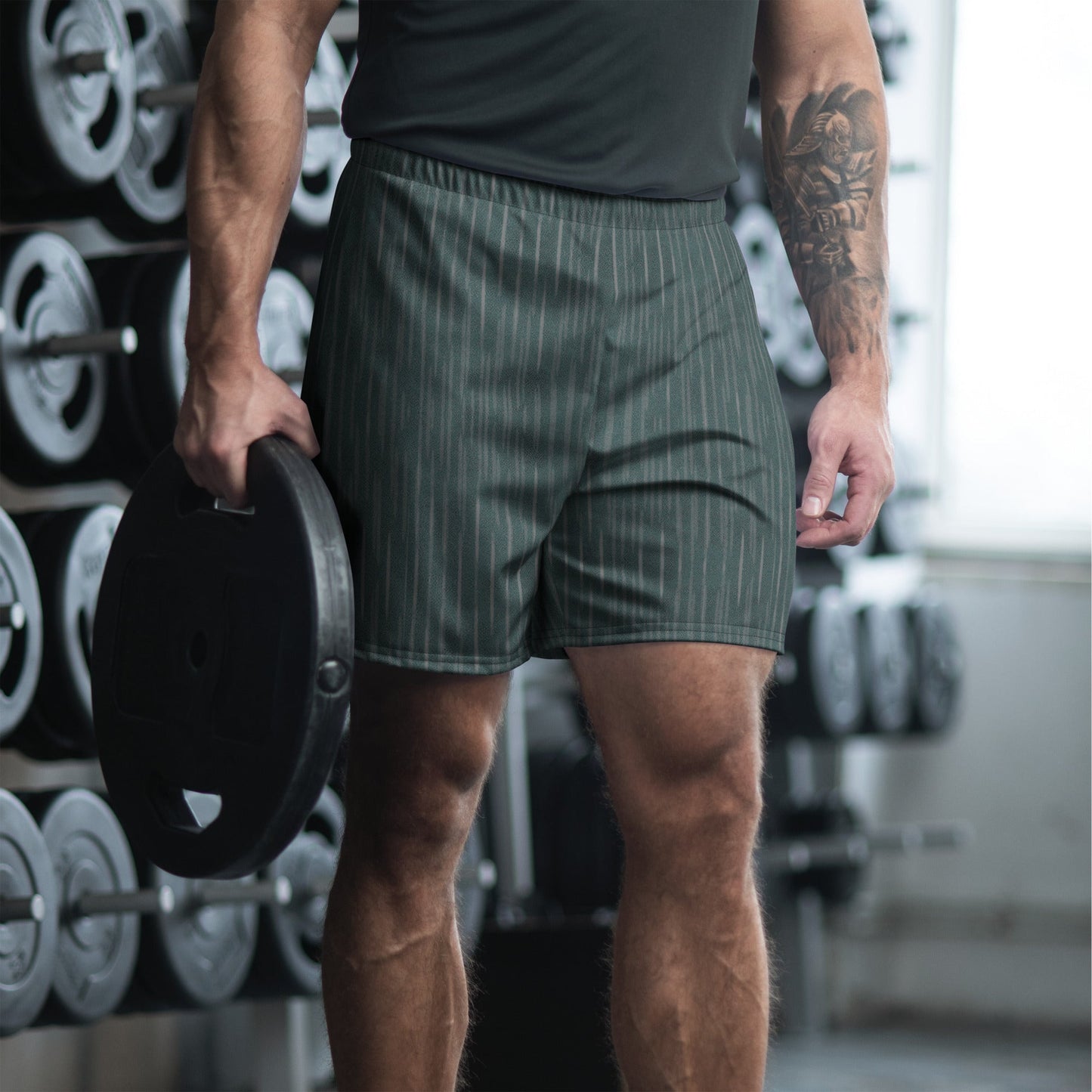 Regenwolke Midnight CAMO Unisex Athletic Long Shorts - 2XS