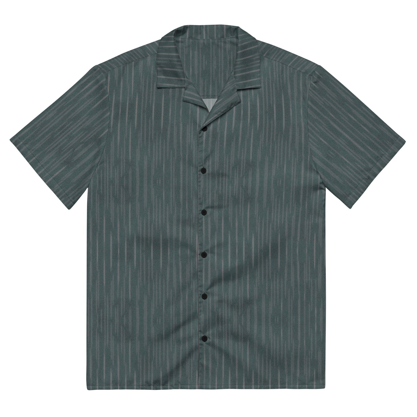 Regenwolke Midnight CAMO Unisex Short-Sleeve Button Shirt - 2XS