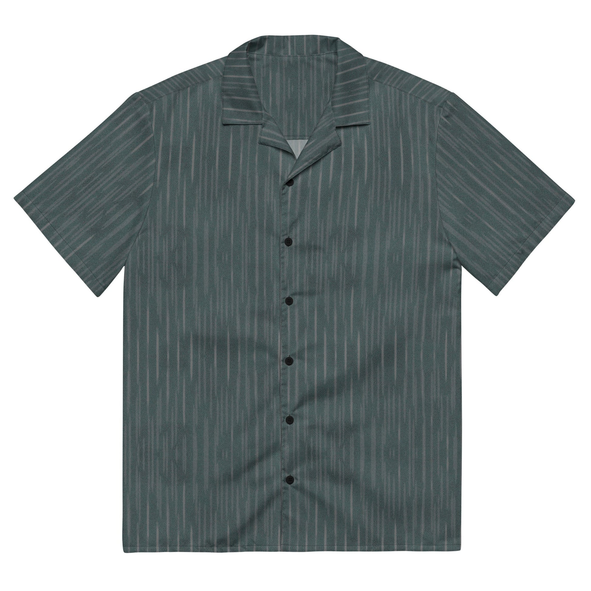Regenwolke Midnight CAMO Unisex Short-Sleeve Button Shirt - 2XS