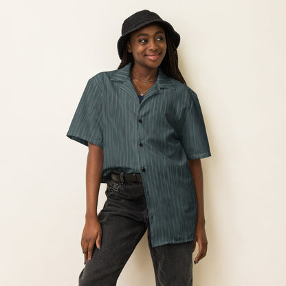 Regenwolke Midnight CAMO Unisex Short-Sleeve Button Shirt