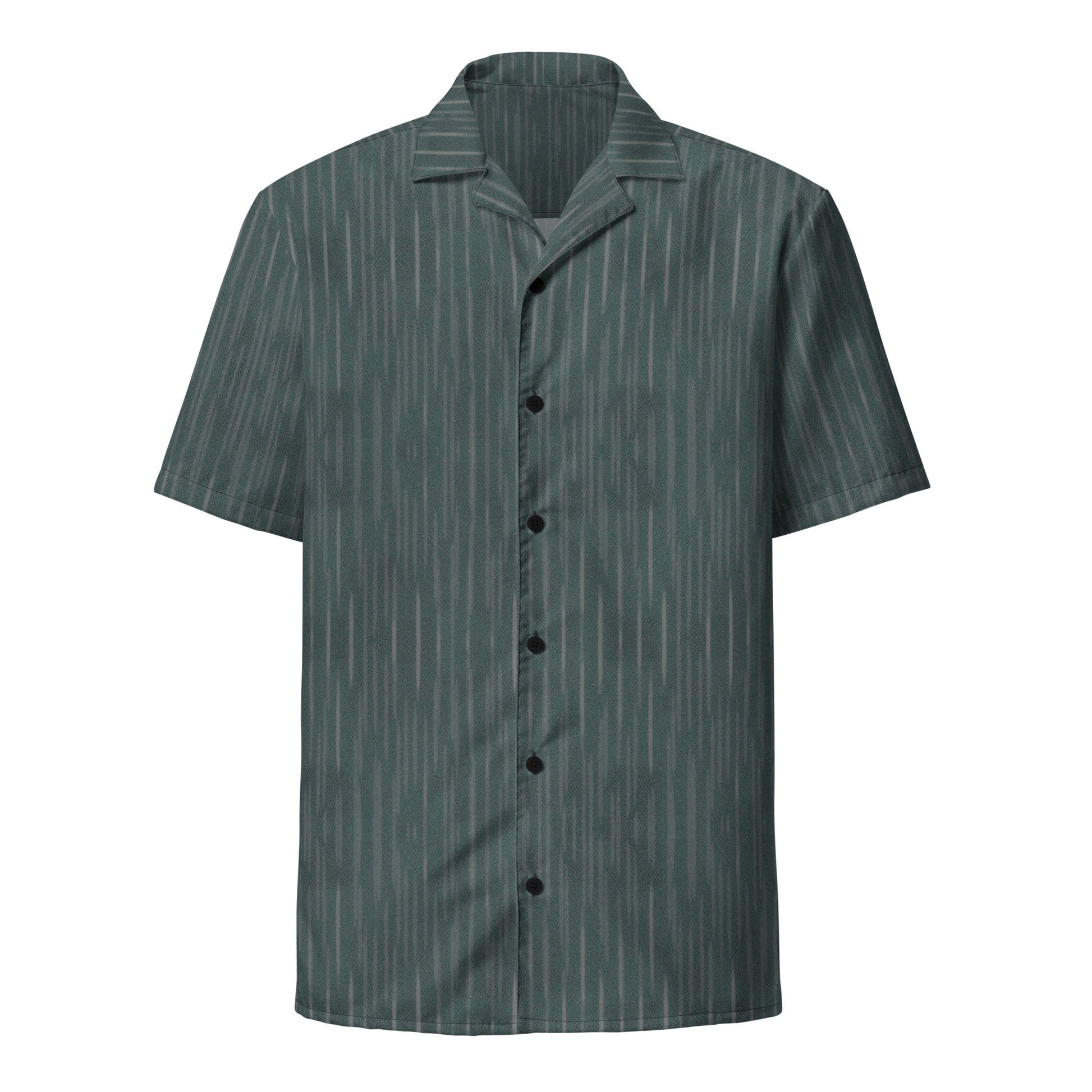 Regenwolke Midnight CAMO Unisex Short-Sleeve Button Shirt