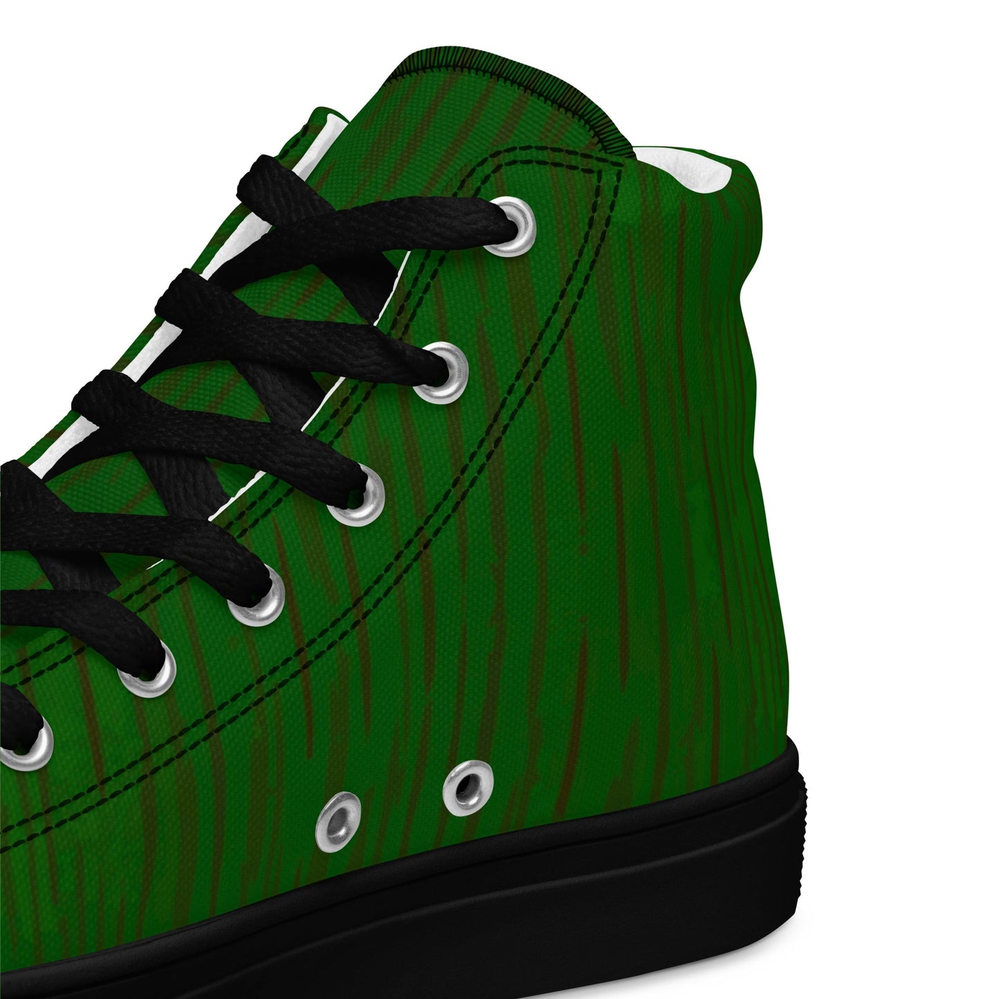 Regenwolke Tropical CAMO Mens High-Top Canvas Shoes