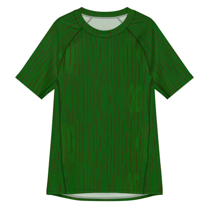 Regenwolke Tropical CAMO Mens Short-Sleeve Rash Guard - 2XS - Short-sleeve Guards