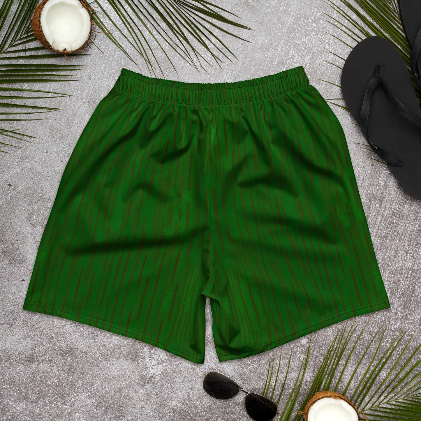 Regenwolke Tropical CAMO Unisex Athletic Long Shorts