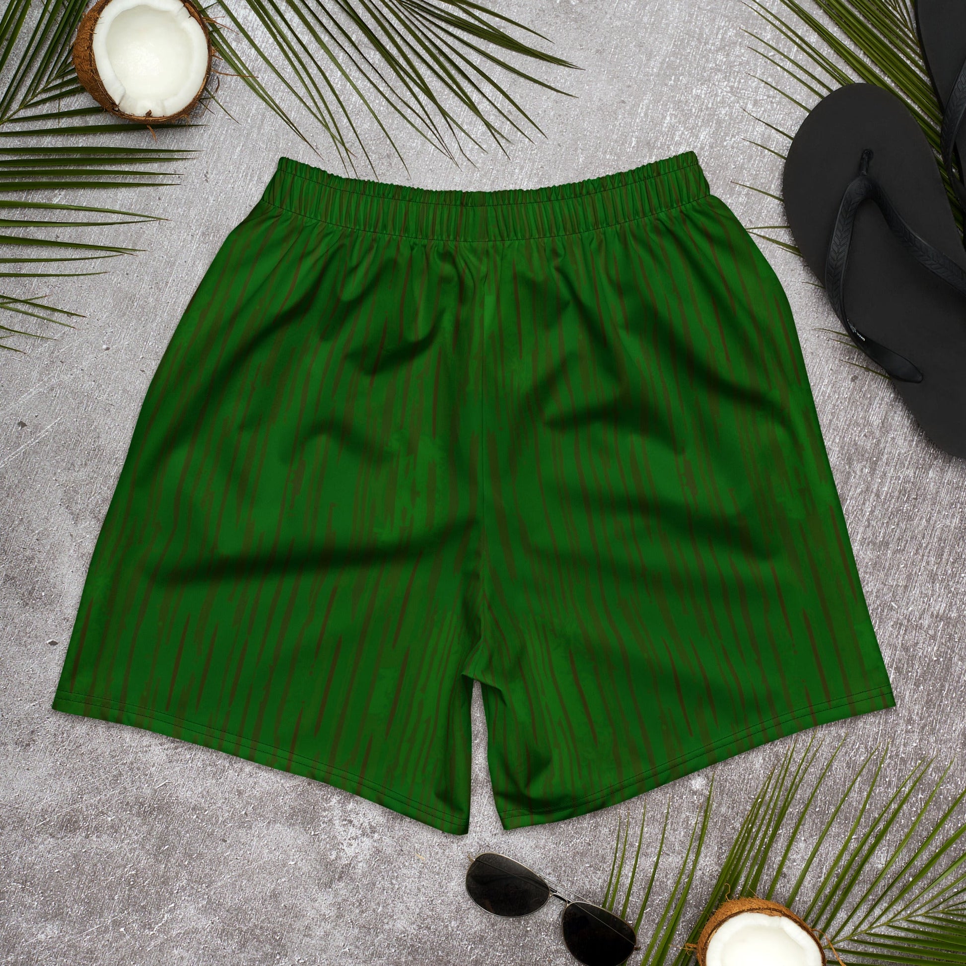 Regenwolke Tropical CAMO Unisex Athletic Long Shorts