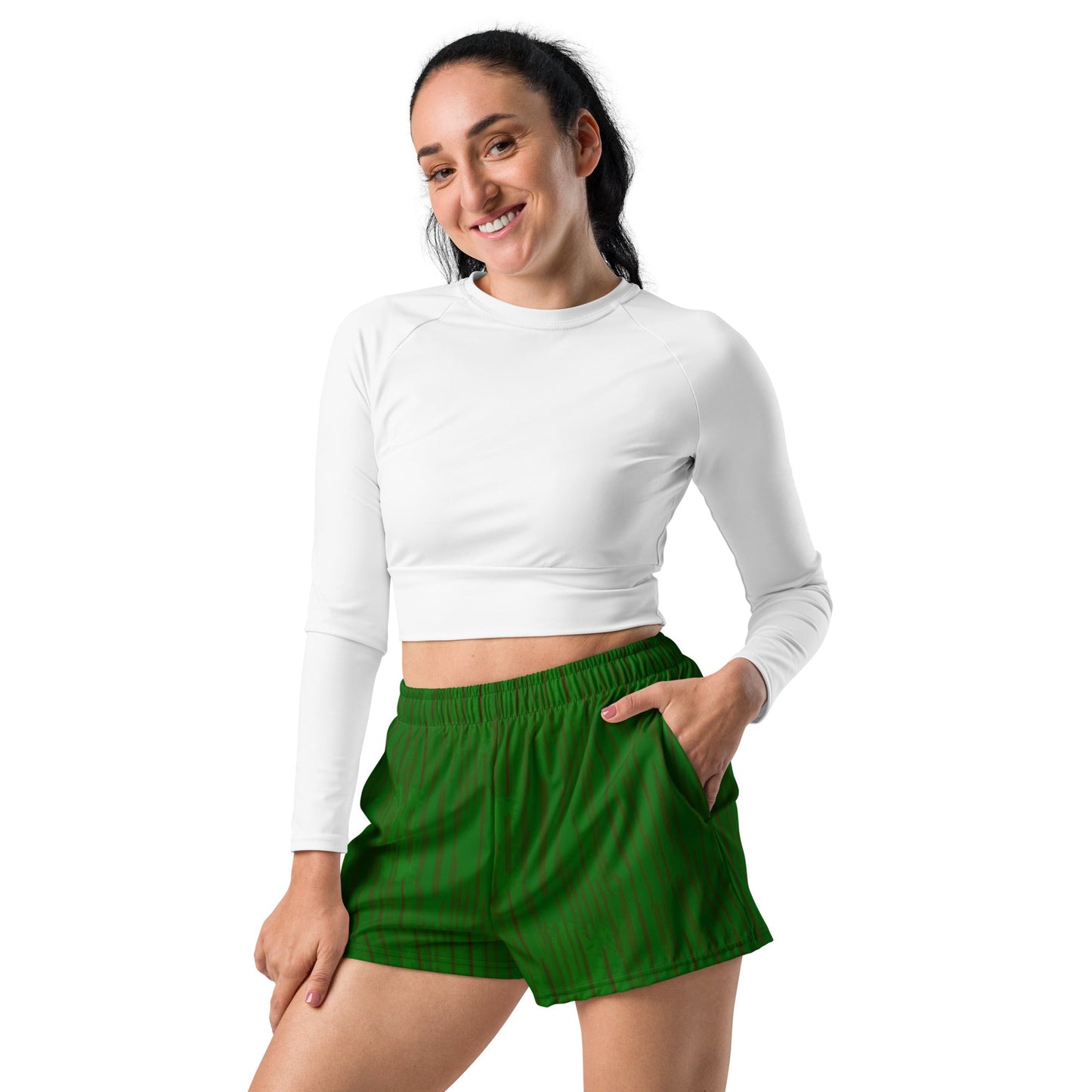 Regenwolke Tropical CAMO Unisex Athletic Shorts