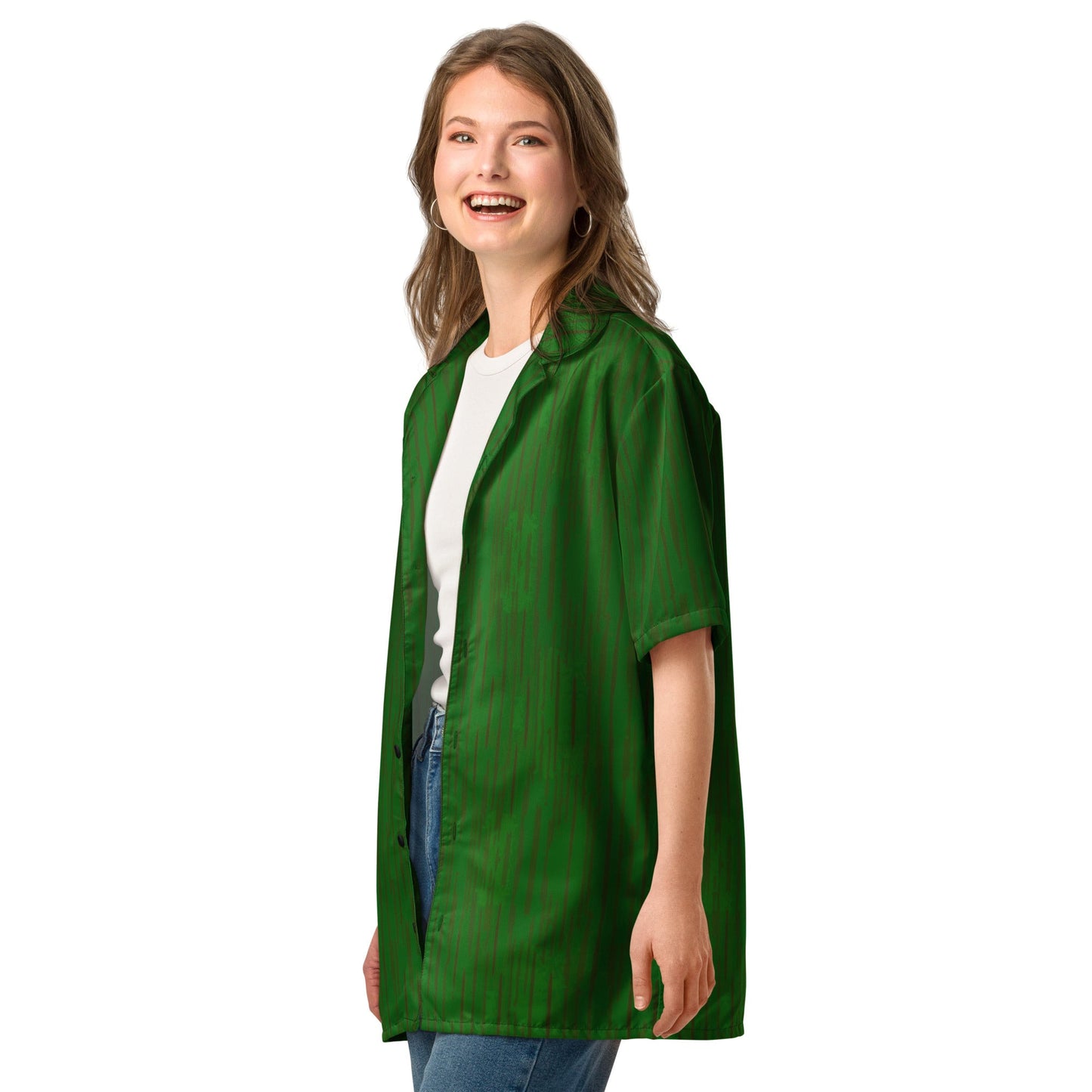 Regenwolke Tropical CAMO Unisex button shirt - Button Shirts