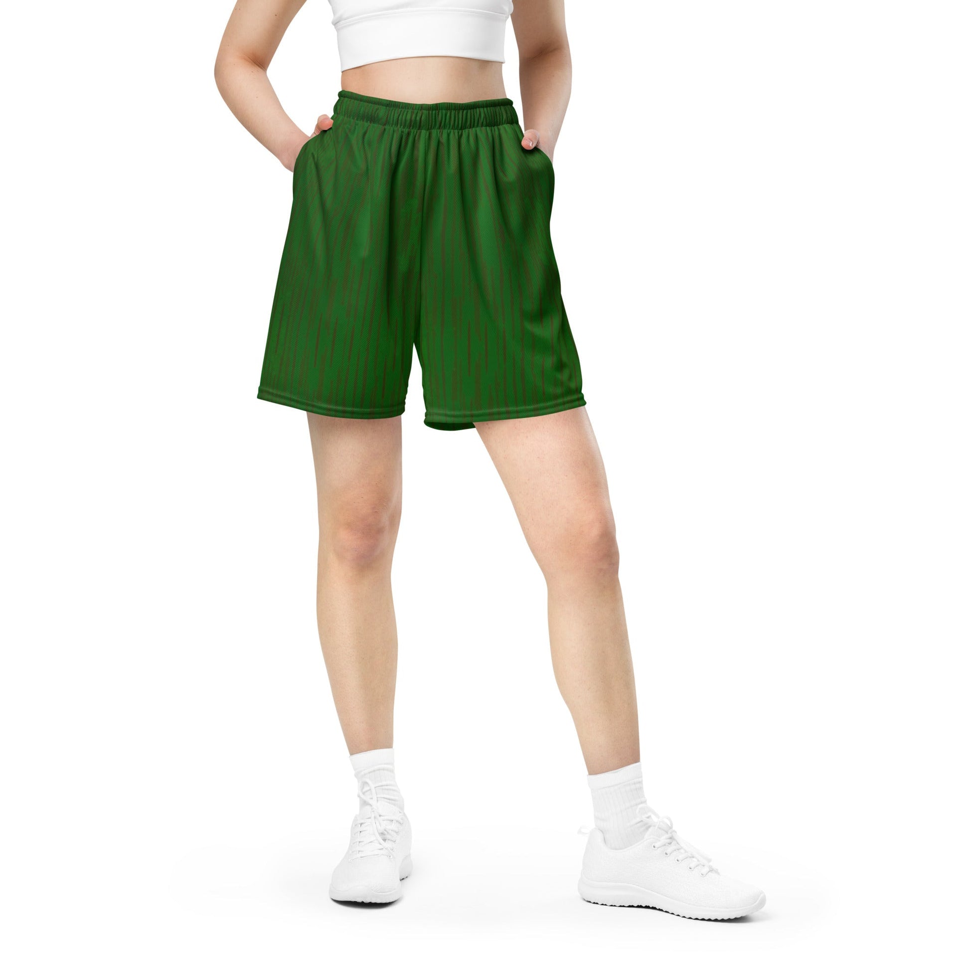 Regenwolke Tropical CAMO Unisex Mesh Shorts
