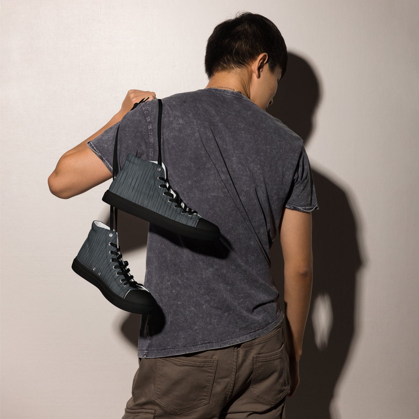 Regenwolke Urban CAMO Mens High-Top Canvas Shoes