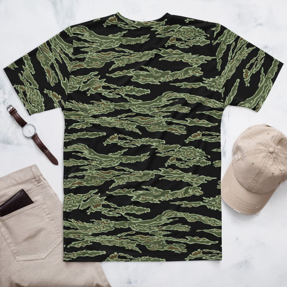Republic of Vietnam Marine Corps Tiger Stripe CAMO Men’s T-shirt
