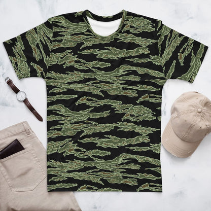 Republic of Vietnam Marine Corps Tiger Stripe CAMO Men’s T-shirt - XS