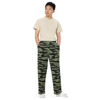 Republic of Vietnam Marine Corps Tiger Stripe CAMO unisex wide-leg pants