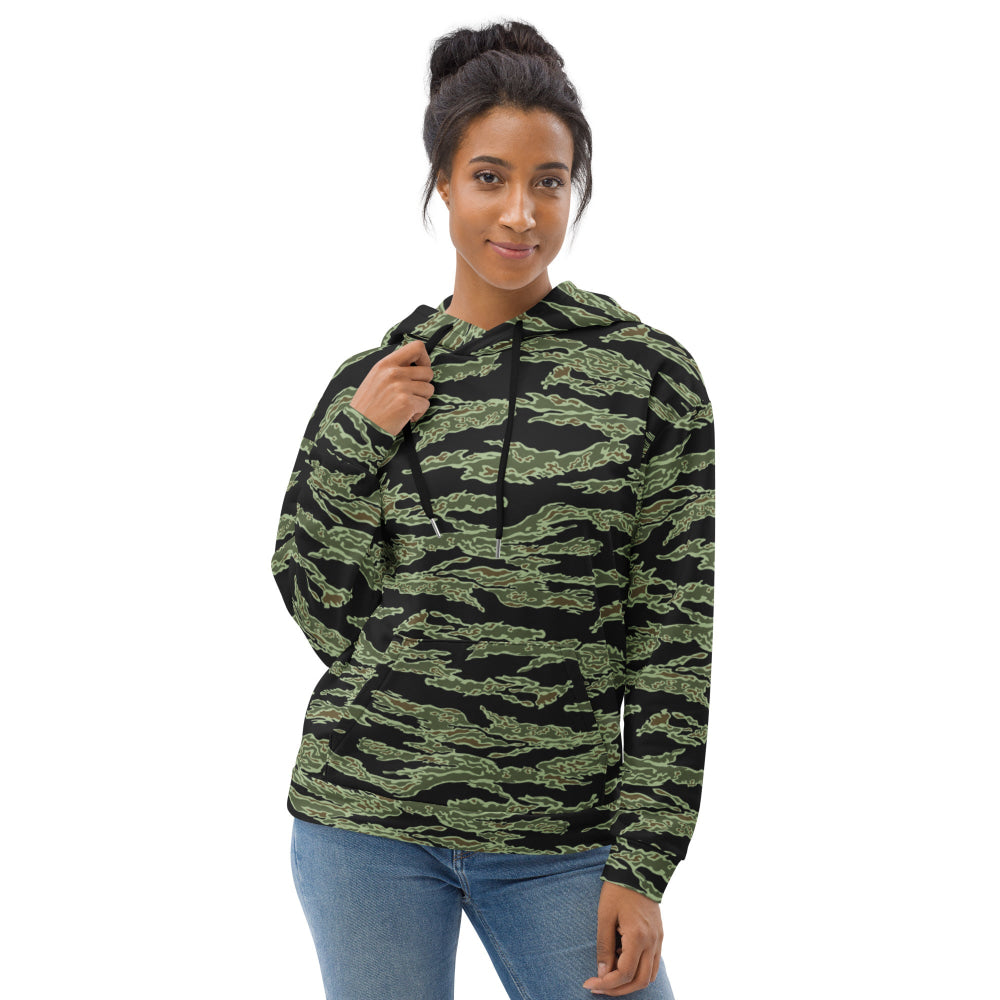 Republic of Vietnam Marine Corps Tiger Stripe CAMO Unisex Hoodie