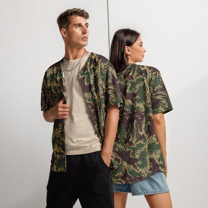 South Vietnamese Starburst CAMO baseball jersey - 2XS - Unisex Baseball Jersey