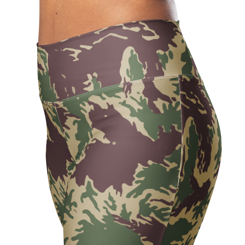 South Vietnamese Starburst CAMO Flare leggings - Womens Leggings