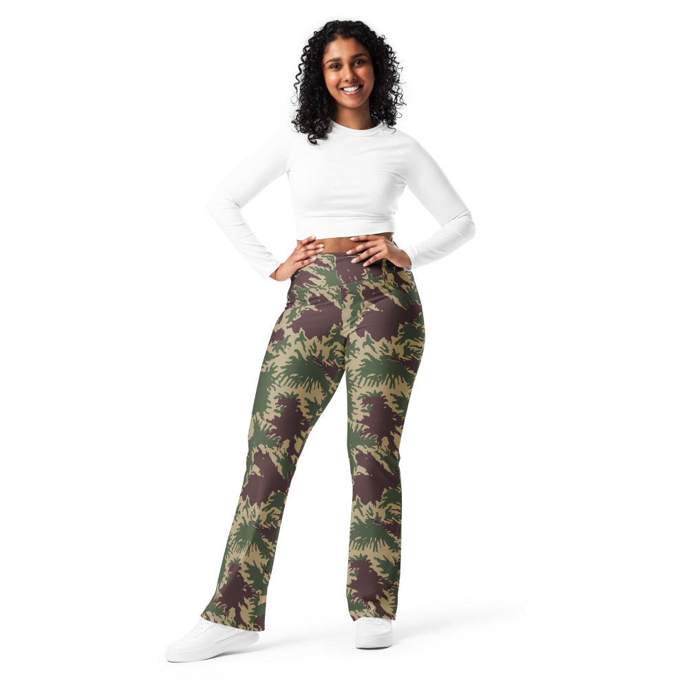 South Vietnamese Starburst CAMO Flare leggings - Womens Leggings