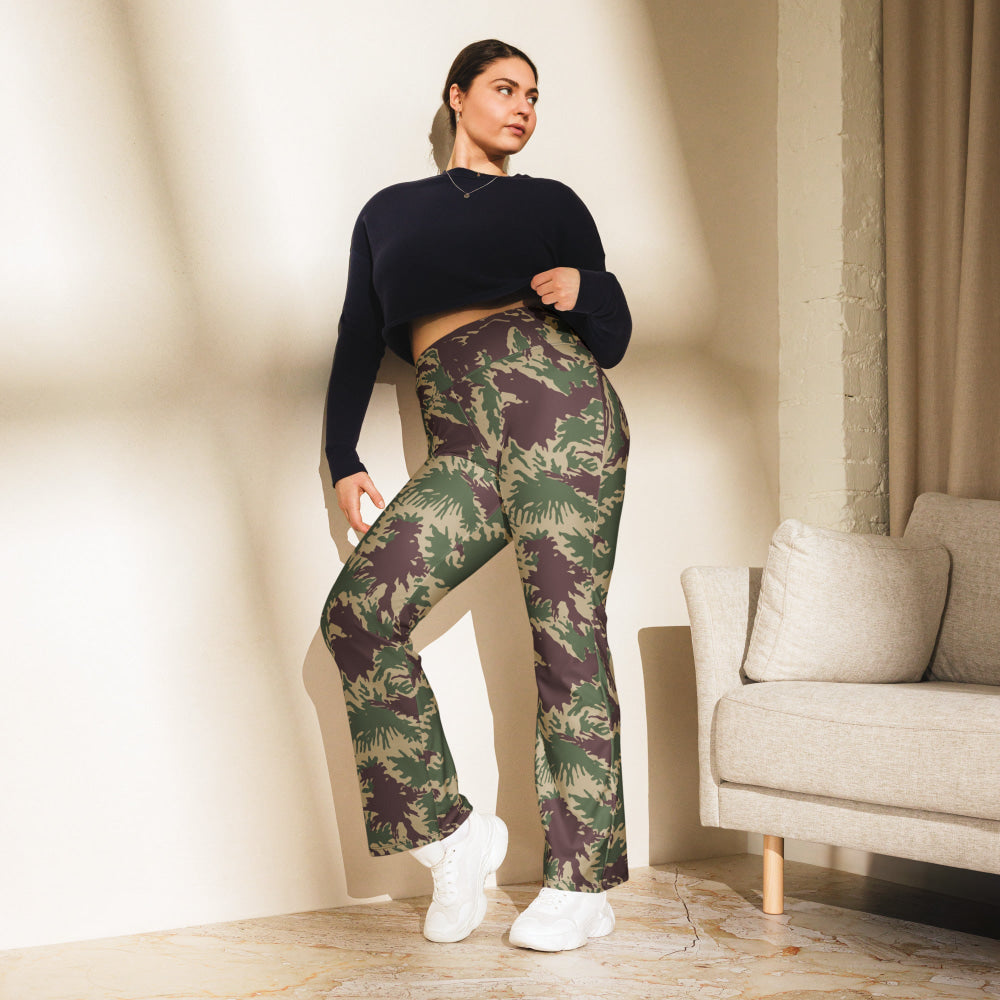 South Vietnamese Starburst CAMO Flare leggings - Womens Leggings