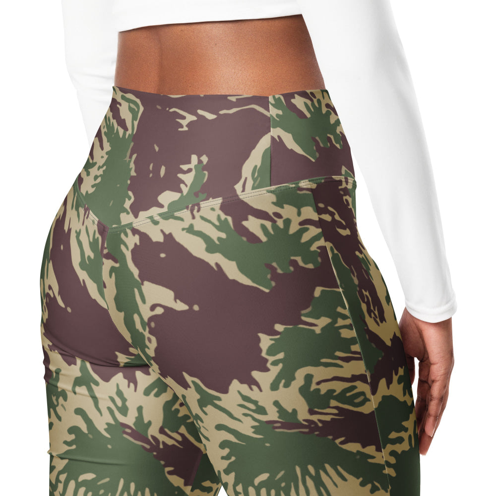 South Vietnamese Starburst CAMO Flare leggings - Womens Leggings