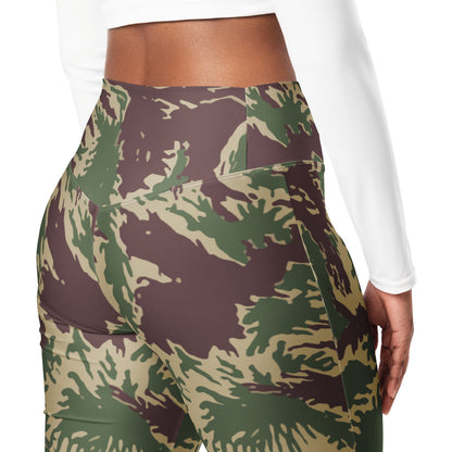 South Vietnamese Starburst CAMO Flare leggings - Womens Leggings