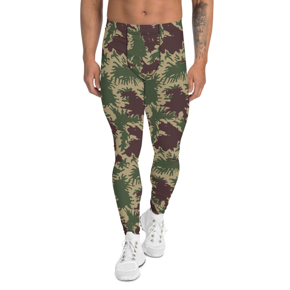 South Vietnamese Starburst CAMO Men’s Leggings - XS - Mens