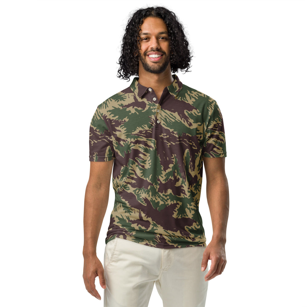 South Vietnamese Starburst CAMO Men’s slim fit polo - Mens Slim Fit Polo