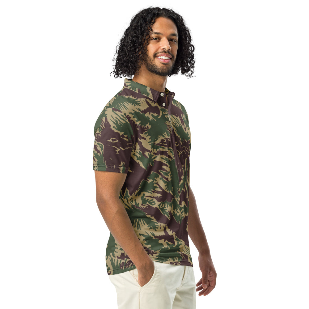 South Vietnamese Starburst CAMO Men’s slim fit polo - Mens Slim Fit Polo