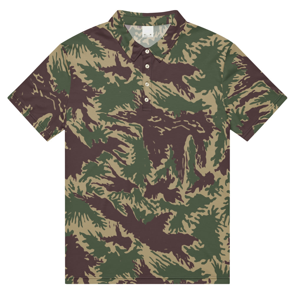 South Vietnamese Starburst CAMO Men’s slim fit polo - XS - Mens Slim Fit Polo