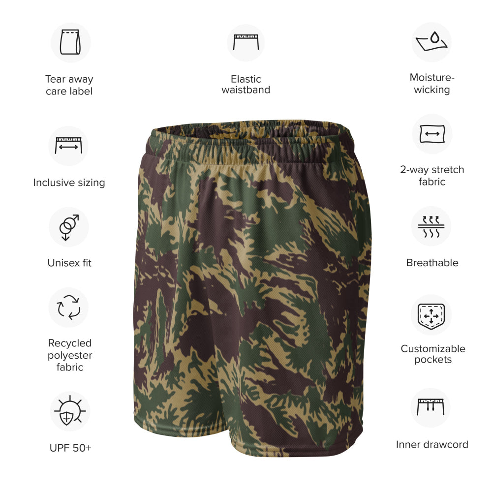 South Vietnamese Starburst CAMO Unisex mesh shorts - Mesh Shorts