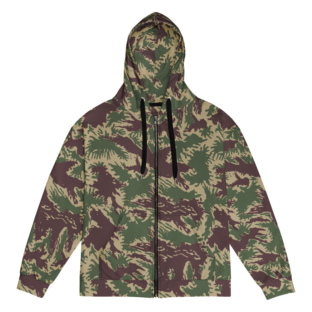 South Vietnamese Starburst CAMO Unisex zip hoodie - 2XS - Zip Hoodie