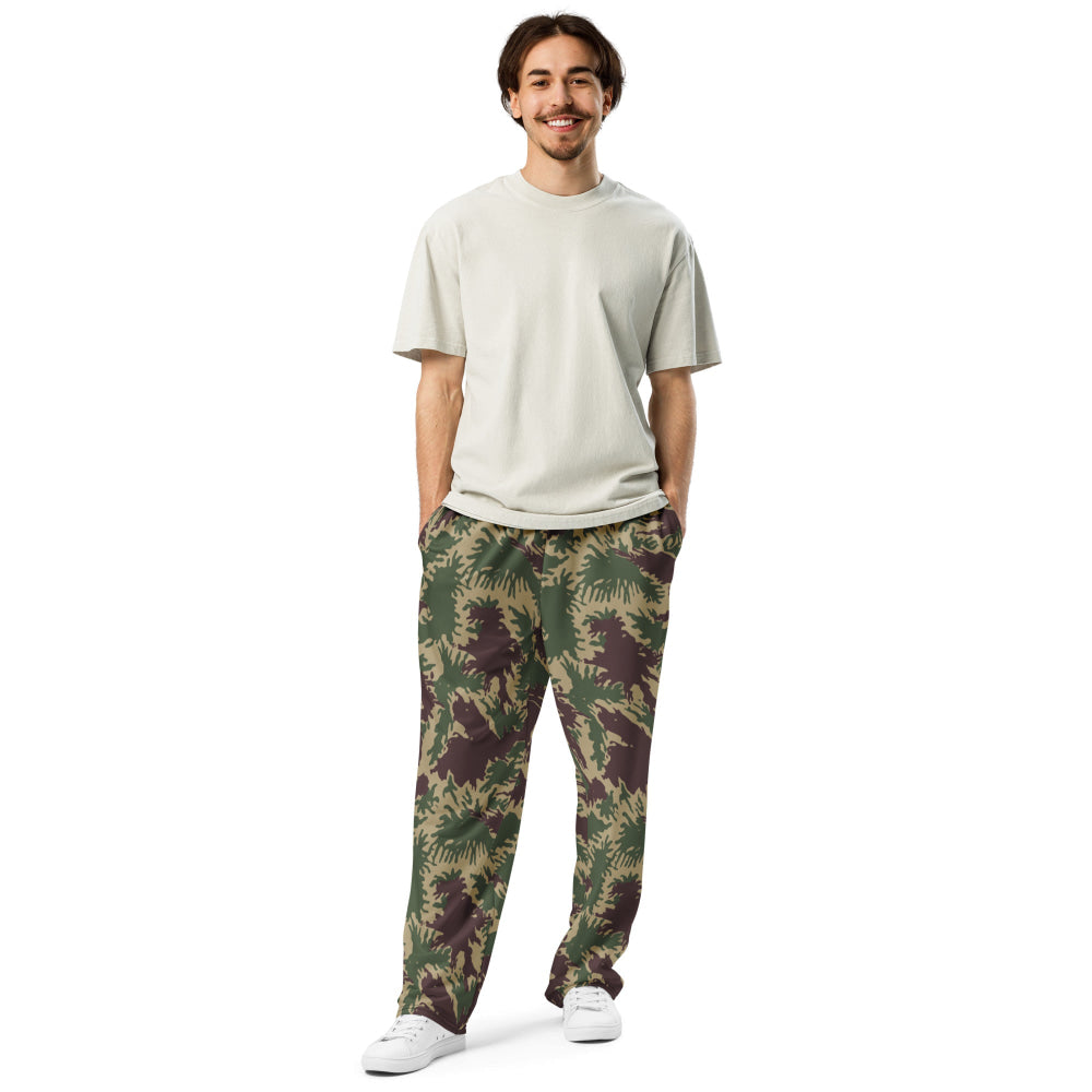 South Vietnamese Starburst CAMO Wide-leg joggers - Unisex Joggers