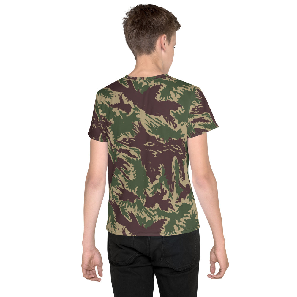 South Vietnamese Starburst CAMO Youth crew neck t-shirt - Crew Neck T-shirt