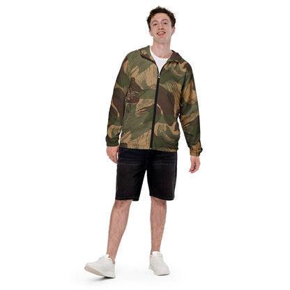 Rhodesian Brushstroke 1st Pattern CAMO Men’s windbreaker - Mens Windbreaker