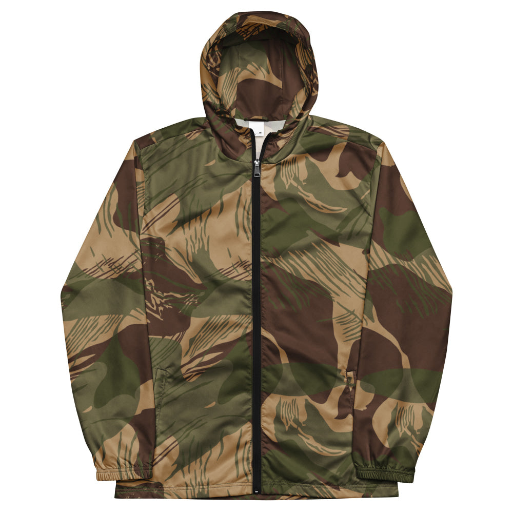 Rhodesian Brushstroke 1st Pattern CAMO Men’s windbreaker - Mens Windbreaker