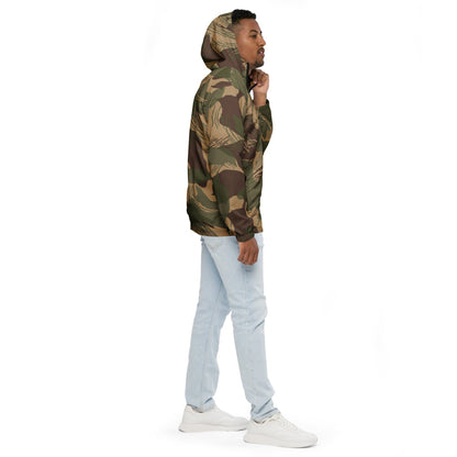 Rhodesian Brushstroke 1st Pattern CAMO Men’s windbreaker - Mens Windbreaker