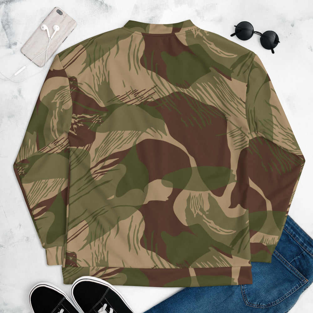 Rhodesian Brushstroke 1st Pattern CAMO Unisex Bomber Jacket