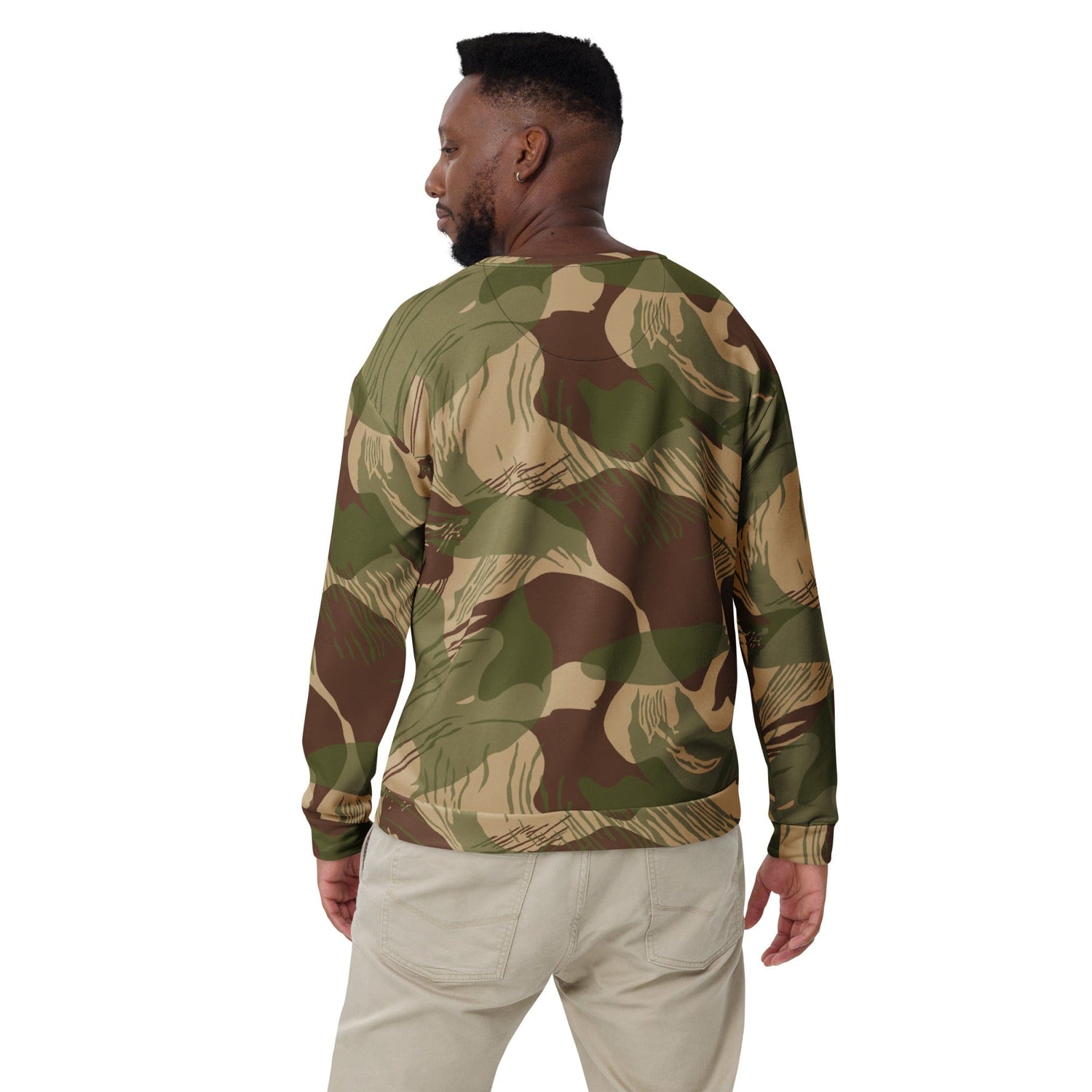 Brushstroke Rhodesian Dry Season CAMO Unisex Sweatshirt - Sweatshirts