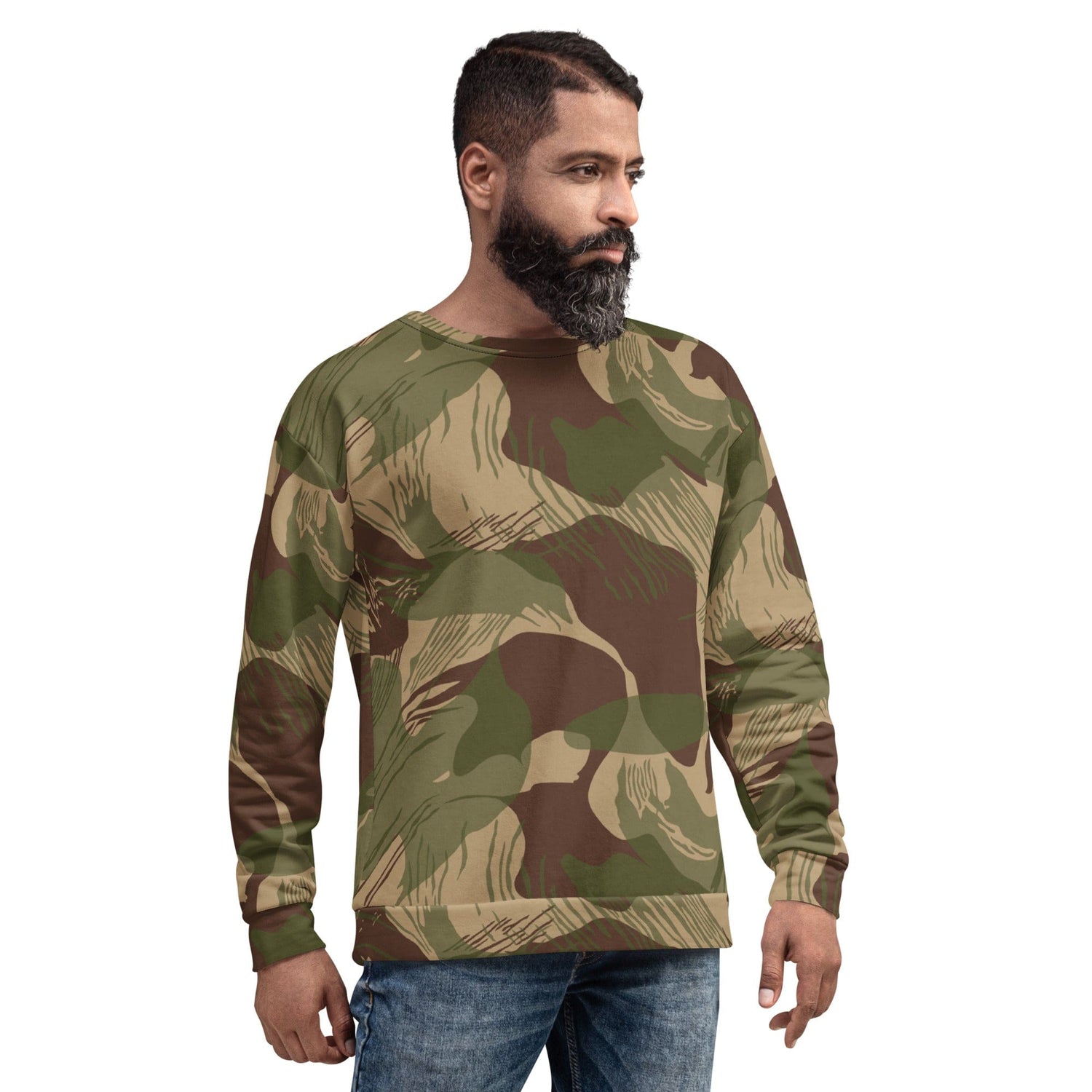 Brushstroke Rhodesian Dry Season CAMO Unisex Sweatshirt - Sweatshirts