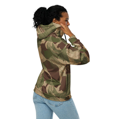 Rhodesian Brushstroke 1st Pattern CAMO Unisex zip hoodie - Zip Hoodie