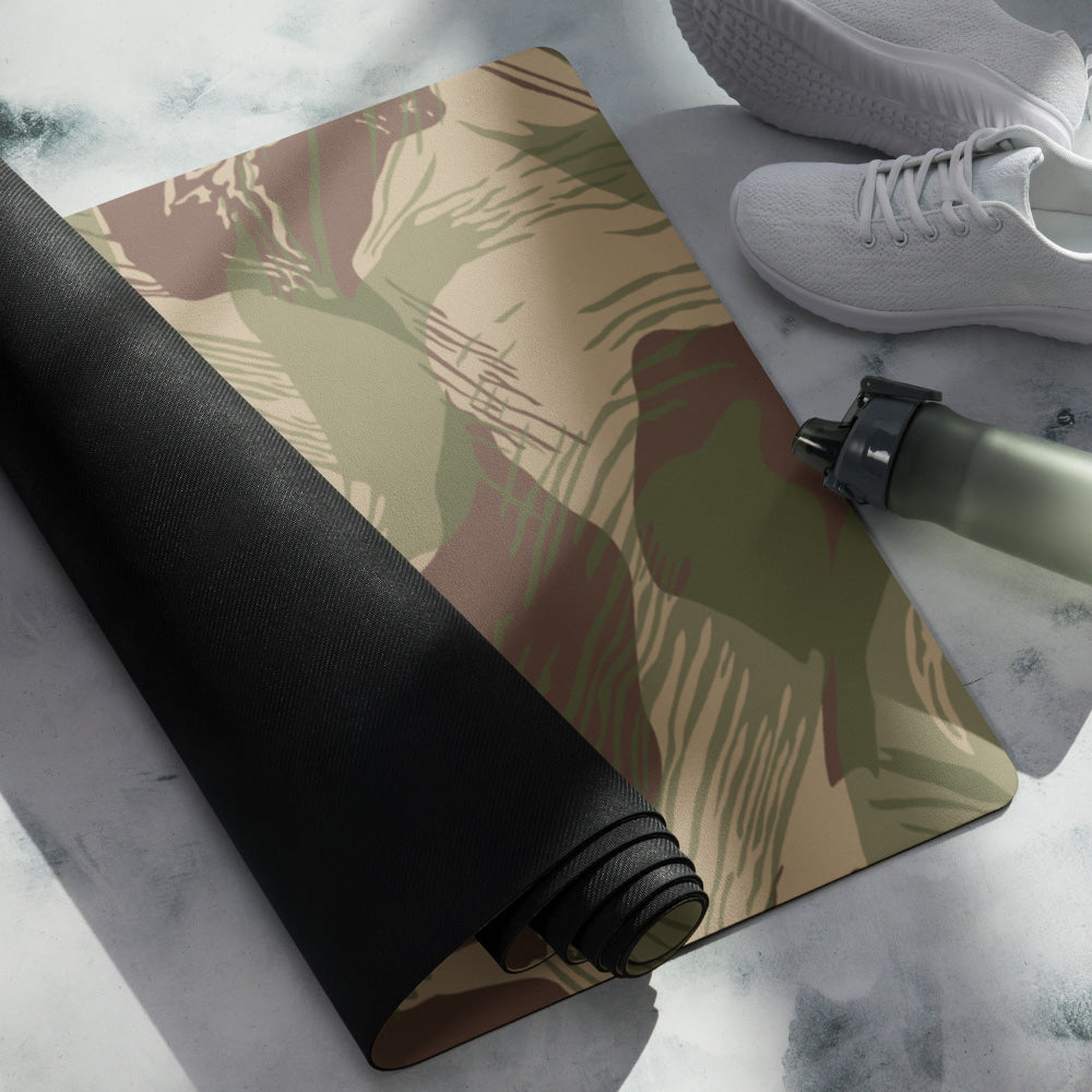 Rhodesian Brushstroke 1st Pattern CAMO Yoga mat - Mat