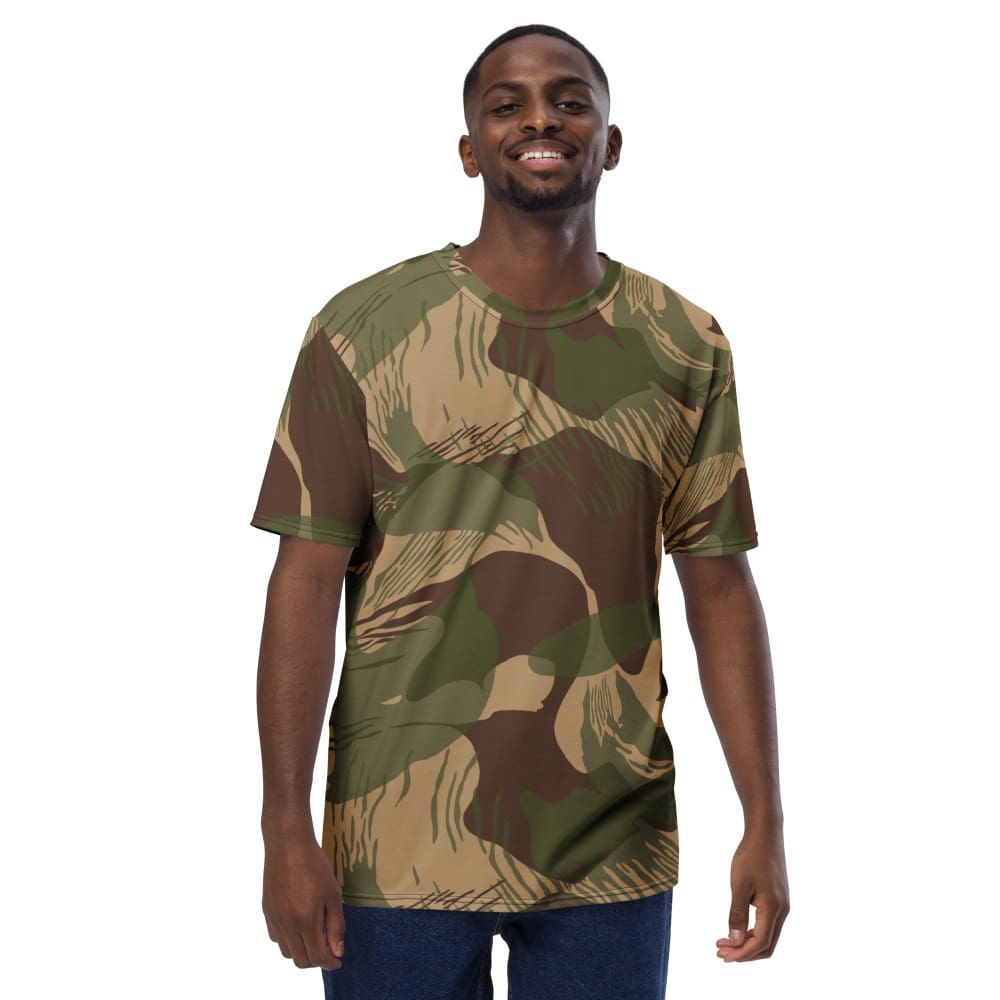 CAMO HQ - Rhodesian Brushstroke 1st Pattern CAMO Men’s T-shirt