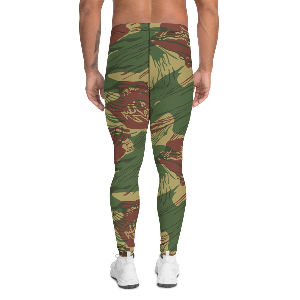 Rhodesian Brushstroke 2nd Pattern CAMO Men’s Leggings - Mens