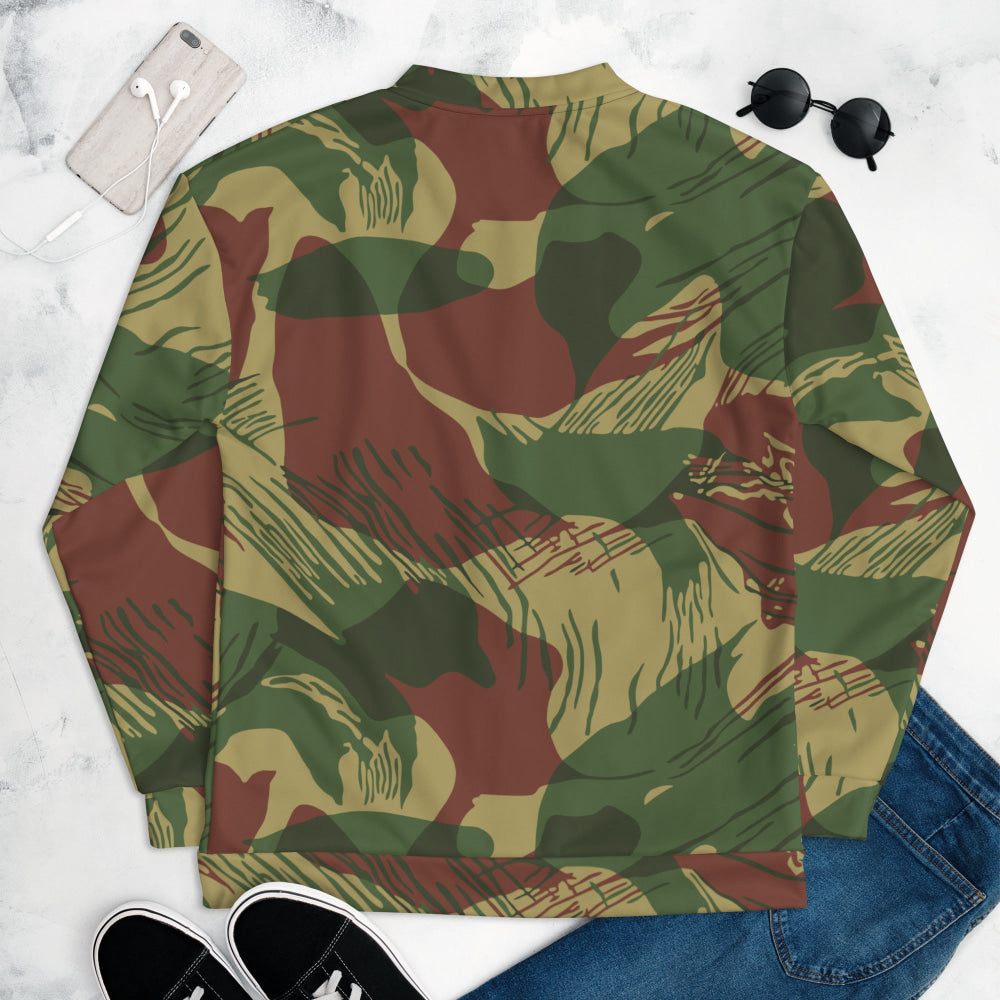 Rhodesian Brushstroke 2nd Pattern CAMO Unisex Bomber Jacket