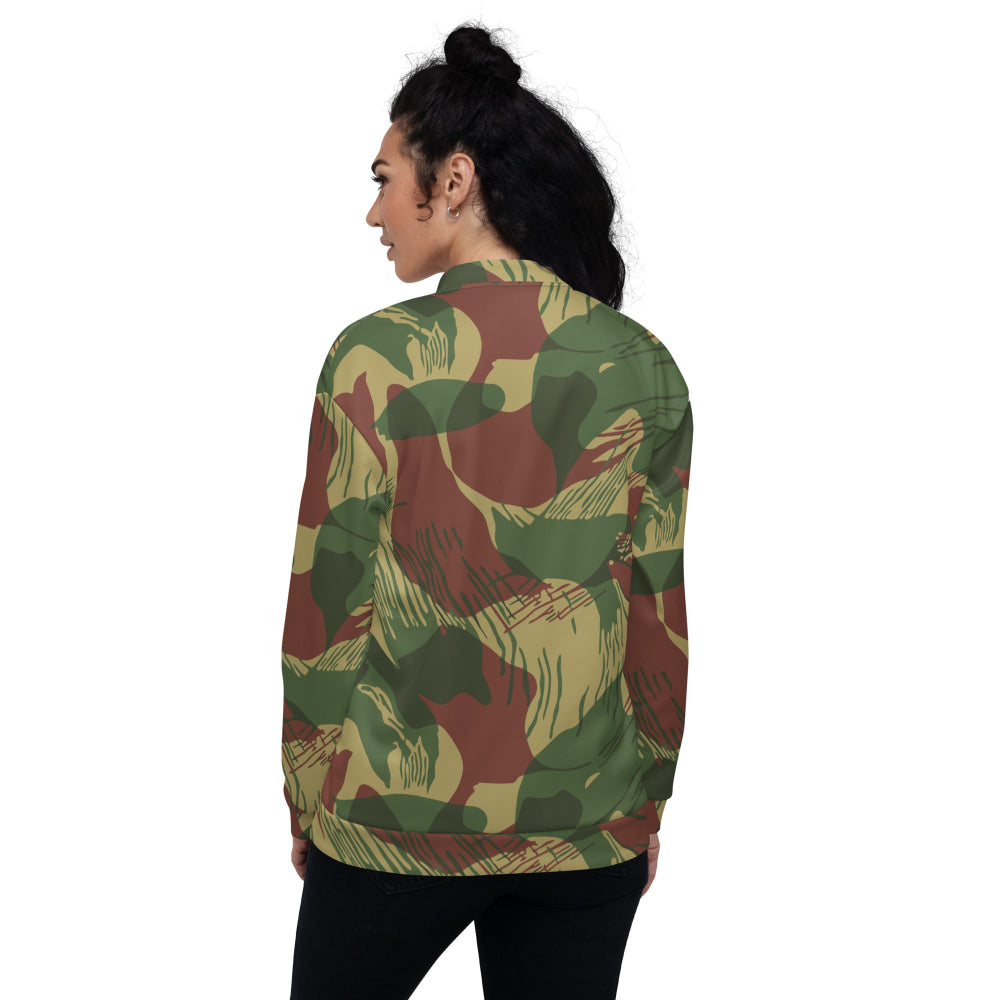 Rhodesian Brushstroke 2nd Pattern CAMO Unisex Bomber Jacket