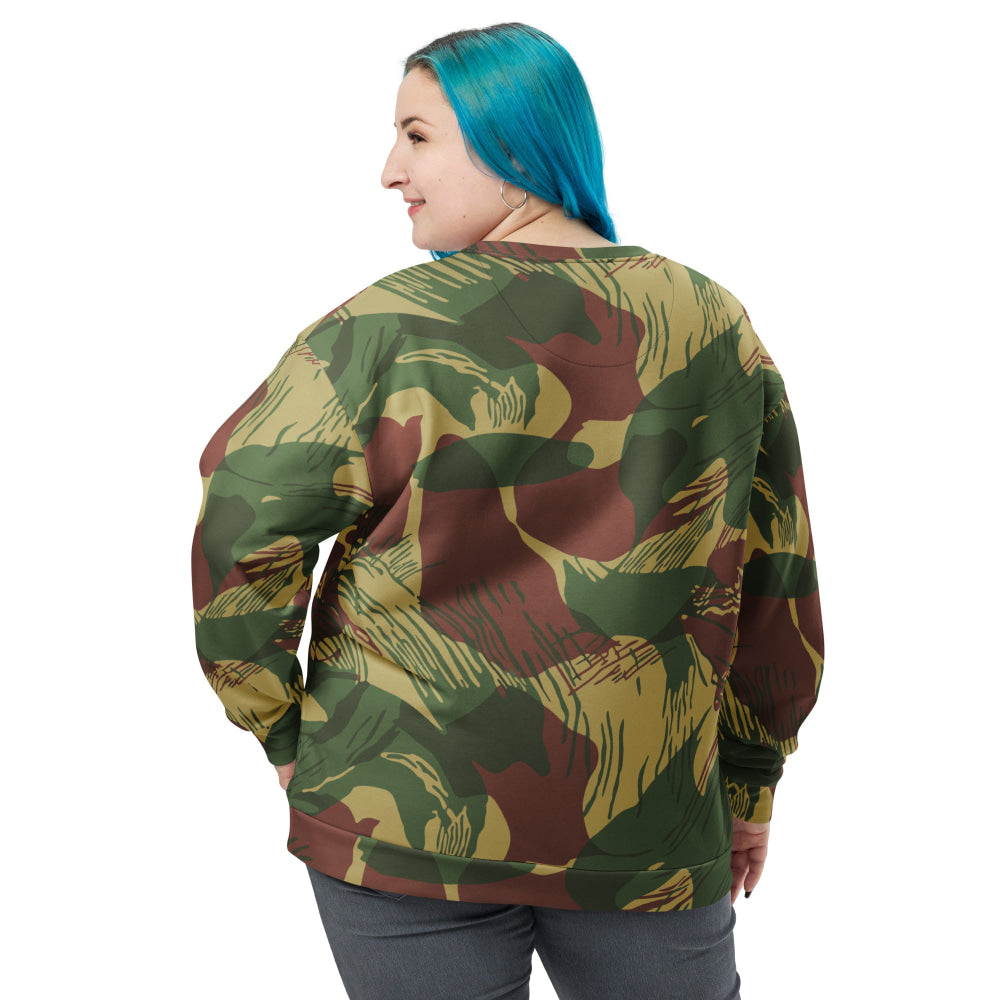 Rhodesian Brushstroke 2nd Pattern CAMO Unisex Sweatshirt