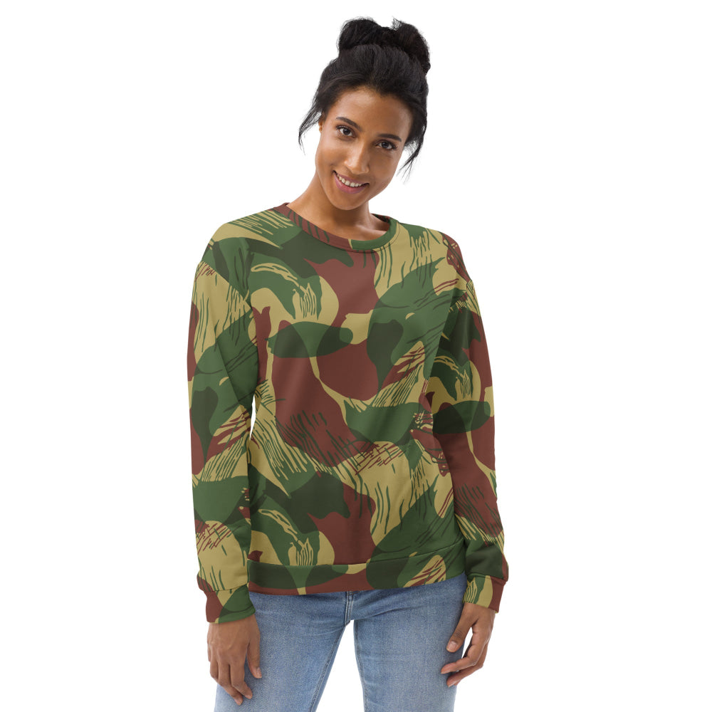 Rhodesian Brushstroke 2nd Pattern CAMO Unisex Sweatshirt