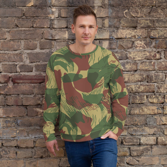 Rhodesian Brushstroke 2nd Pattern CAMO Unisex Sweatshirt - XS