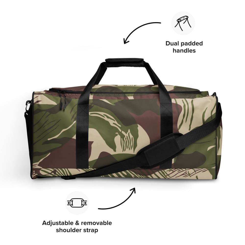 Rhodesian Brushstroke Adder/Adro CAMO Duffle bag - Duffle Bag