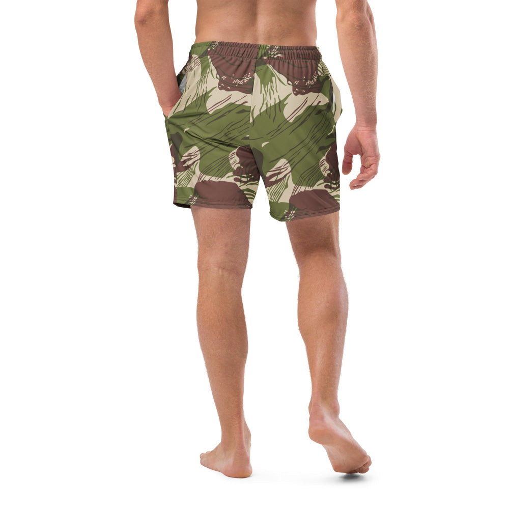 Rhodesian Brushstroke Adder/Adro CAMO swim trunks - Mens Swim Trunks